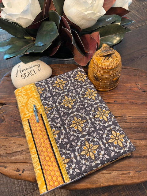 Gold and Honey Composition Notebook Cover