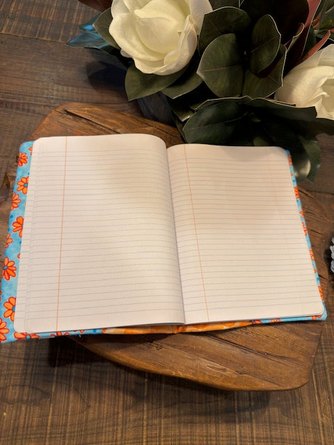 Flower Burst-Composition Book Cover