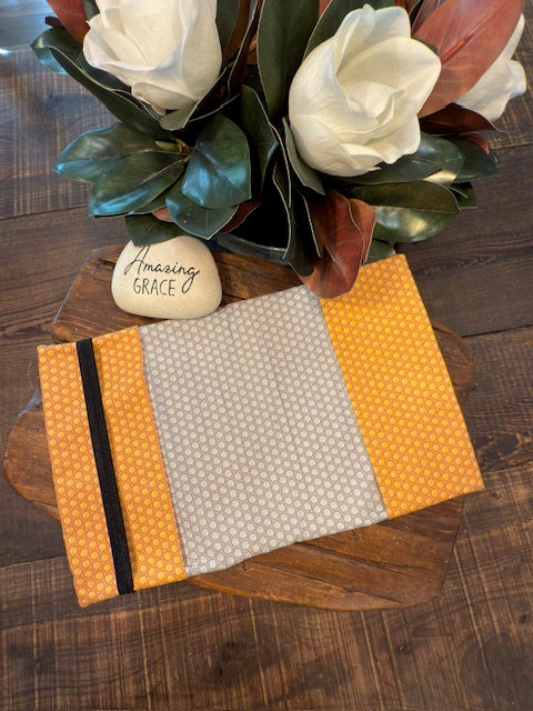 Gold and Honey Composition Notebook Cover