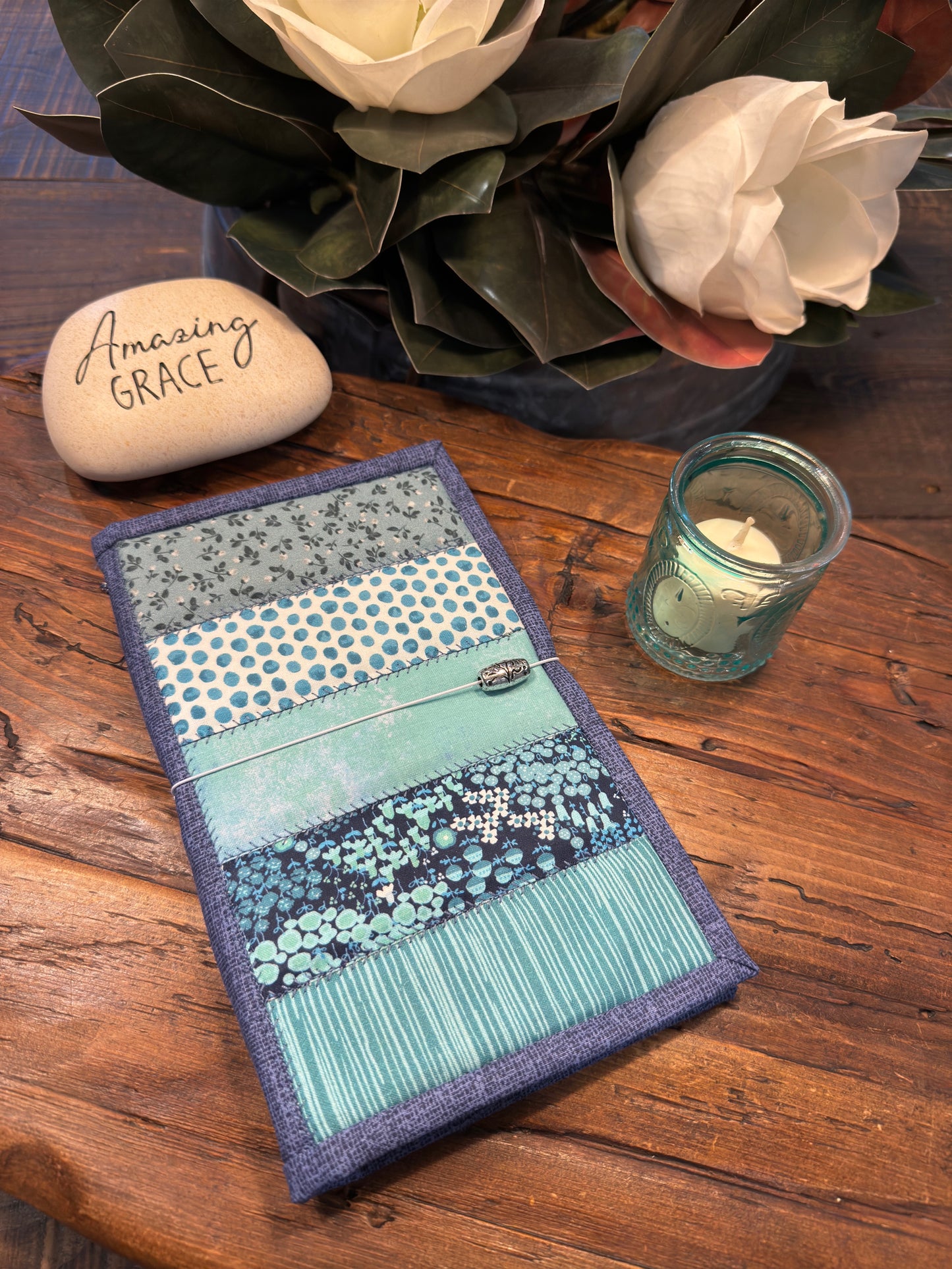 Botanical Blue- Journal/Notebook