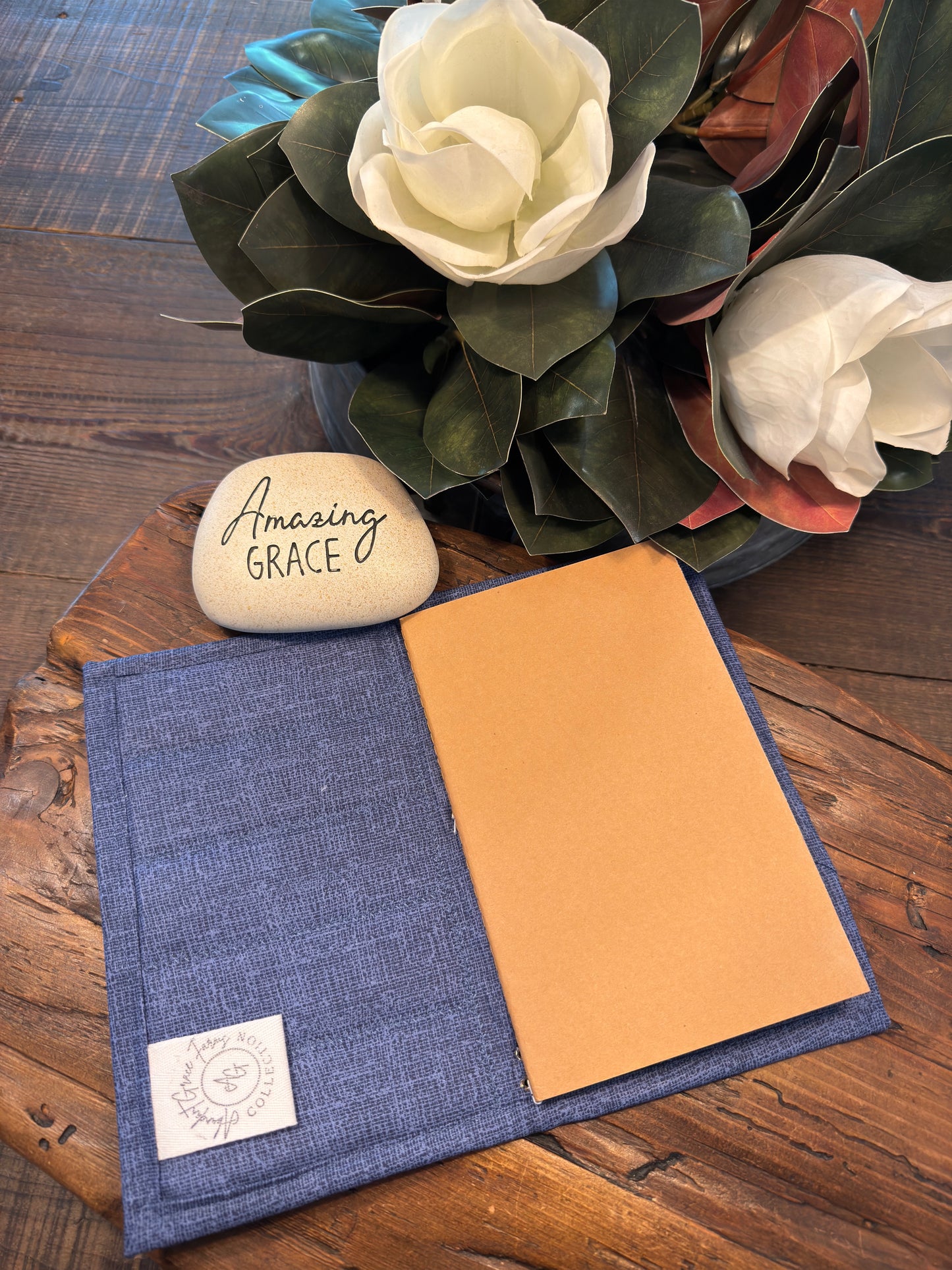 Botanical Blue- Journal/Notebook